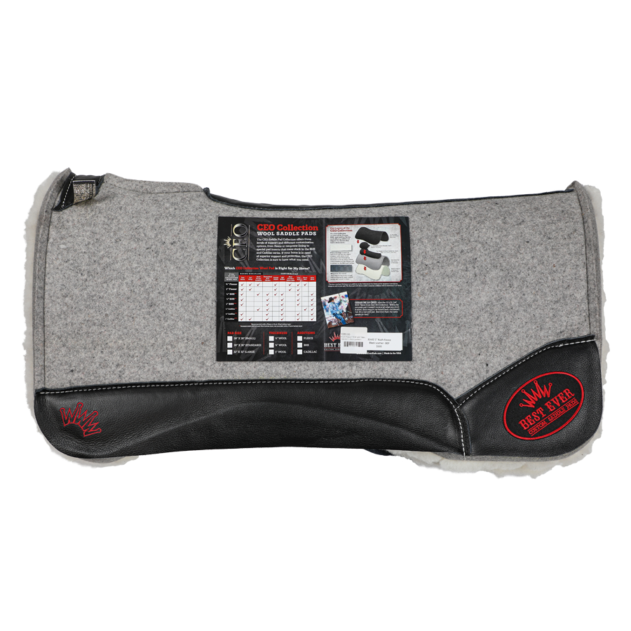 Best Ever Pads | Graphite Elephant with Royal Crown | 3/4