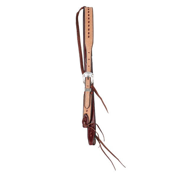 Wildfire Saddlery | 1-1/4" Headstall Single Ear Harness with Cowboy Knots