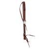 Wildfire Saddlery | 1" Headstall Slip Ear Chocolate Harness with Cowboy Knots & Custom Buckles