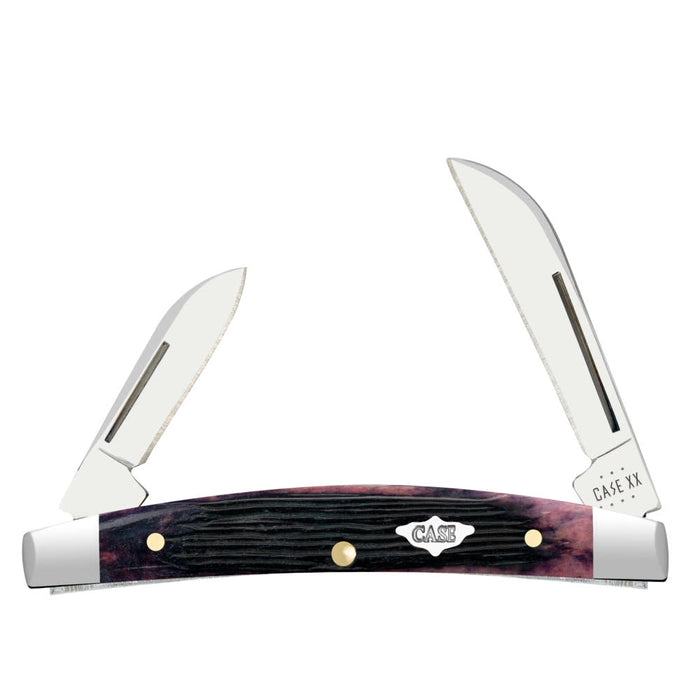 Case Knives | 09704 | Barnboard Jig Purple Bone Small Congress