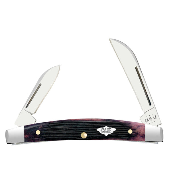 Case Knives | 09704 | Barnboard Jig Purple Bone Small Congress