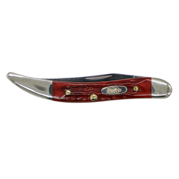 Case Knives | 00792 | Pocket Worn® Corn Cob Jig Old Red Bone Small Texas Toothpick
