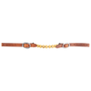 Martin Saddlery | Brass Ball Curb Strap