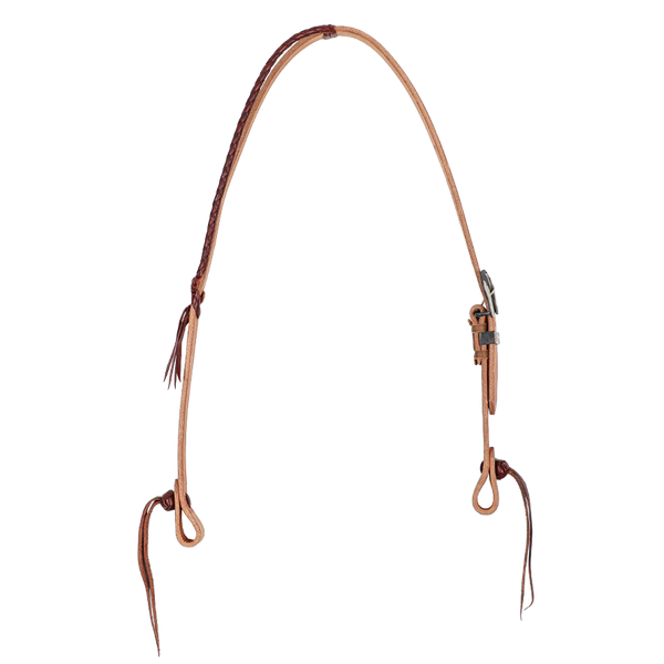 Wildfire Saddlery | 3/4" Headstall Braided Ear Harness with Cowboy Knots and Custom Buckles