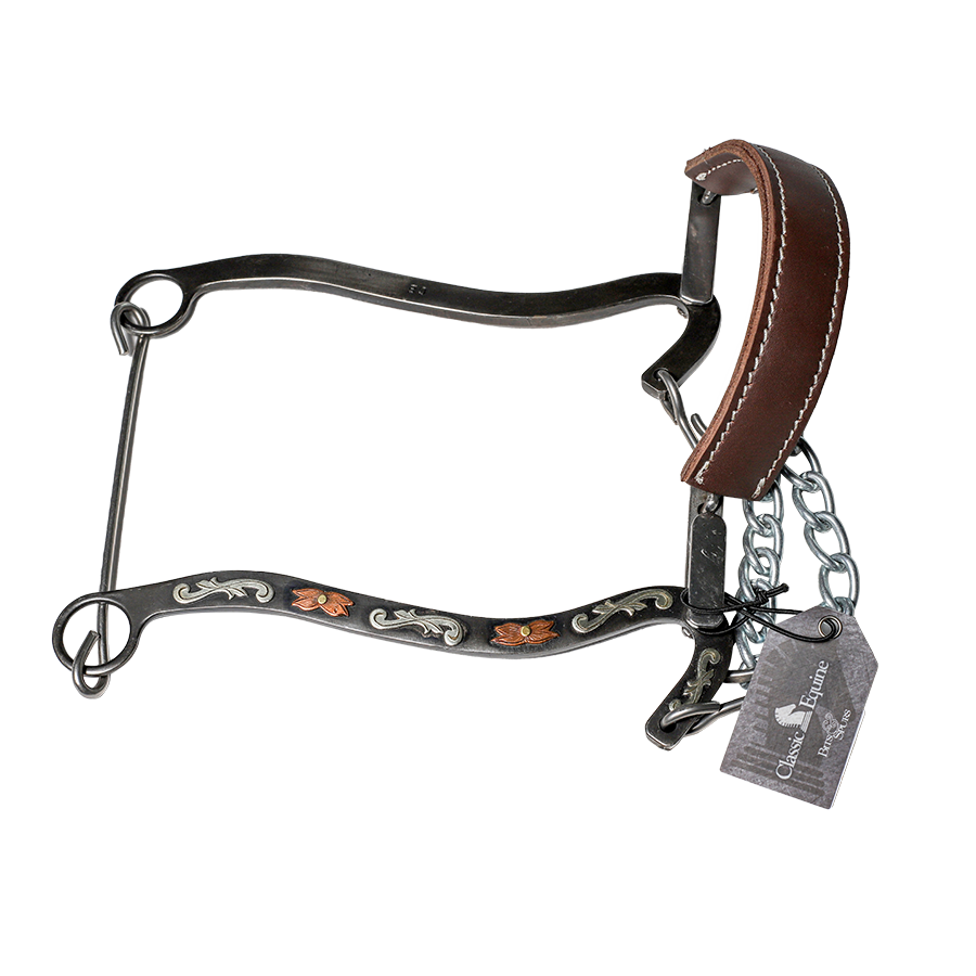 Classic Equine | Hackamore| Floral Scroll Tool Box