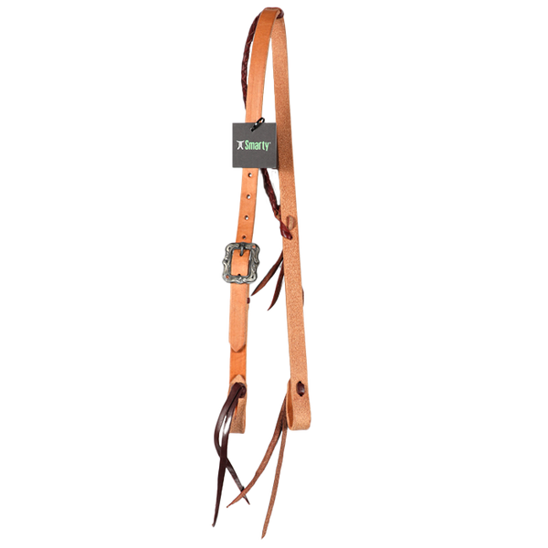 Wildfire Saddlery | 3/4" Headstall Braided Ear Harness with Cowboy Knots and Custom Buckles