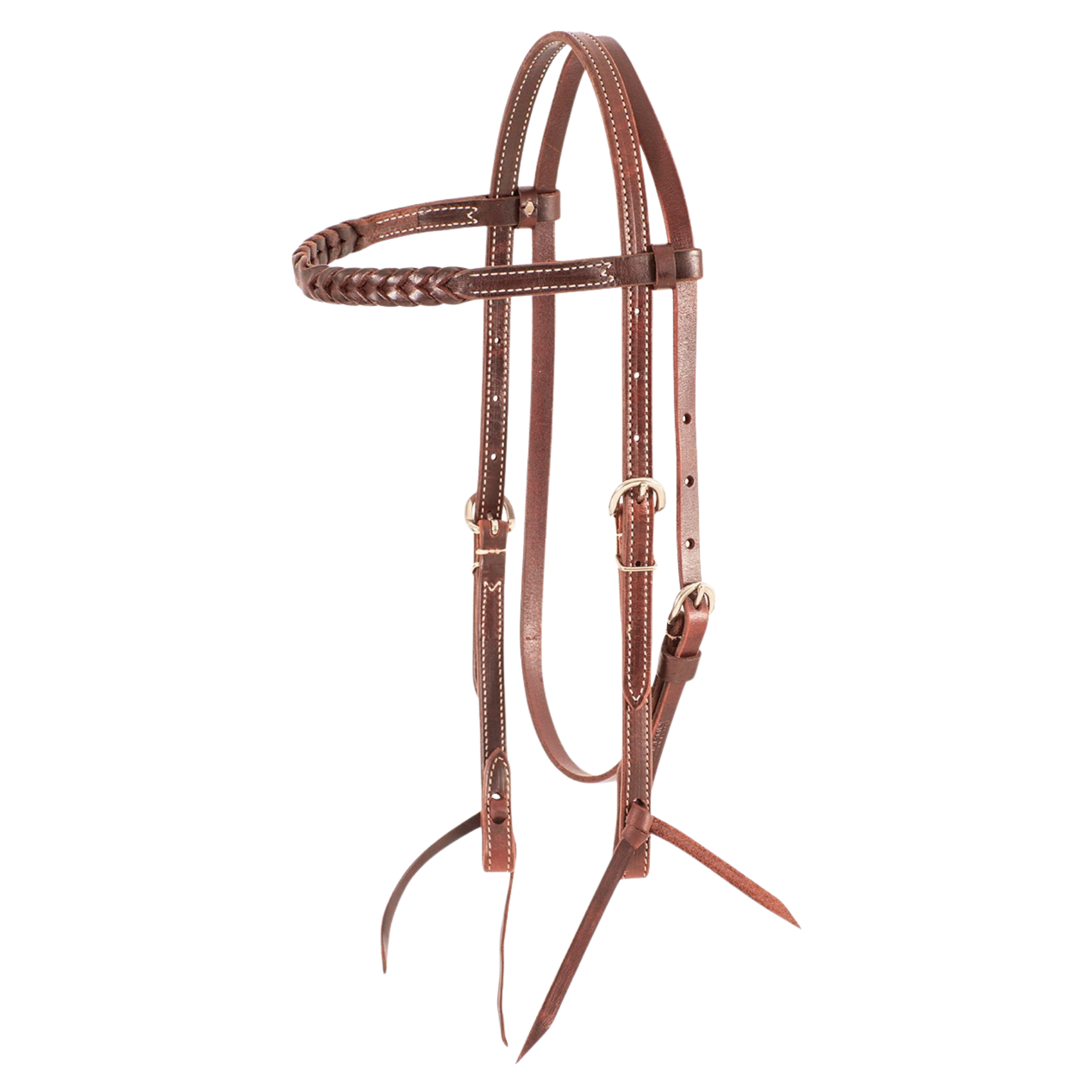 Martin Saddlery | Browband Headstall with Blood Knots