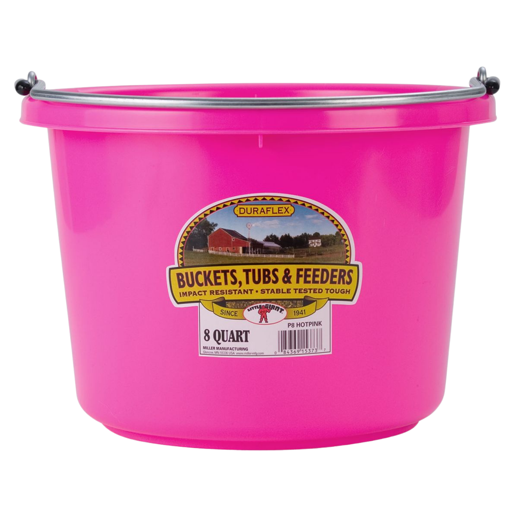 Duraflex | 8 Quart Plastic Pail