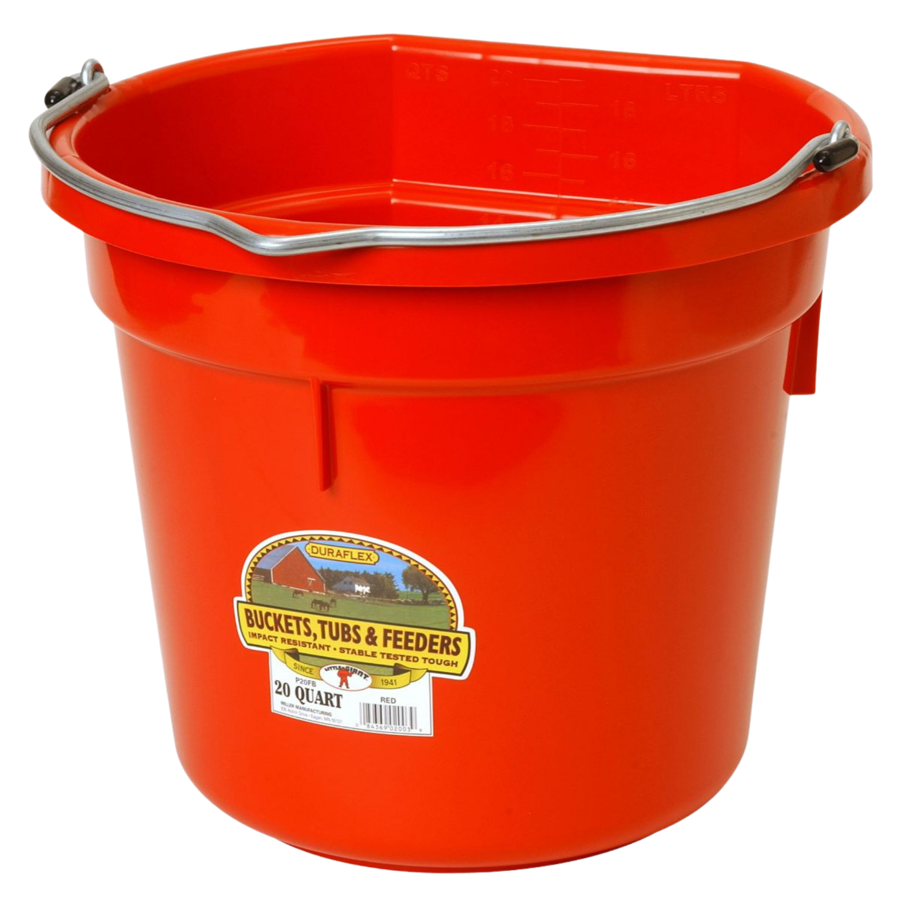 Duraflex | 20 Quart Plastic Pail