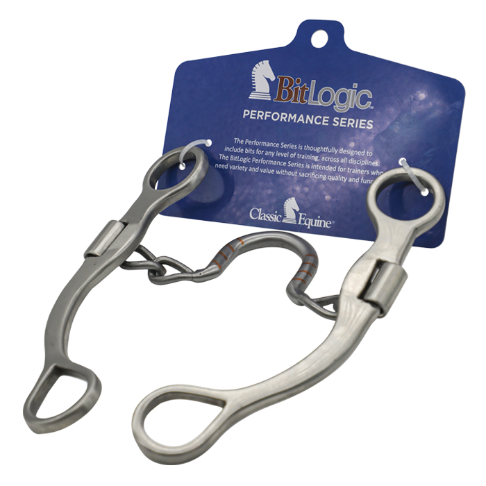 Classic Equine | Bit | Chain Port | Straight Shank 7