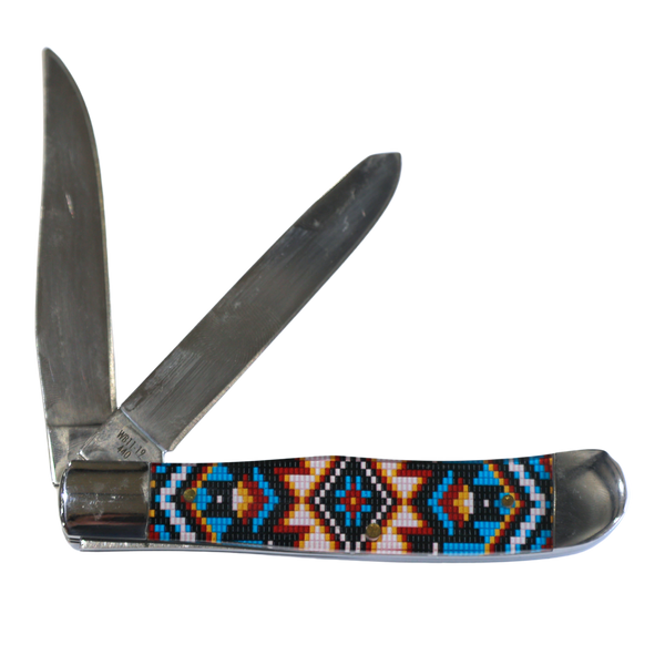 Rusted Nail Knives | Southwest Sand | Acrylic Trapper