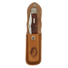 Case Knives | 00189 | Rosewood Standard Jig Folding Hunter with Leather Sheath