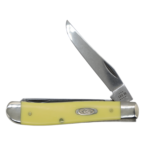 Case Knives | 00029 | Yellow Synthetic CS Mini Trapper