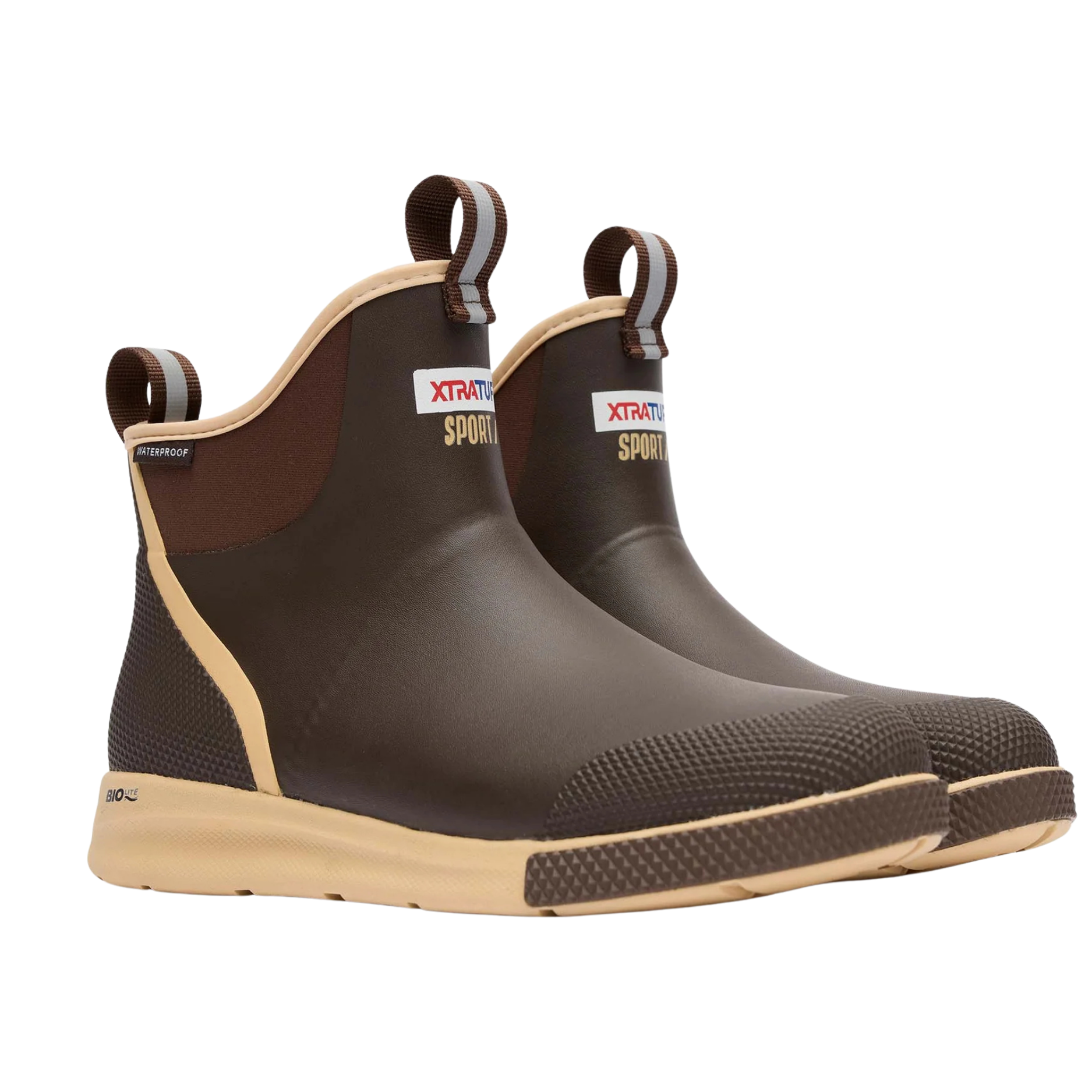 Xtratuf | Men's 6 in Ankle Deck Boot Sport | Chocolate Tan