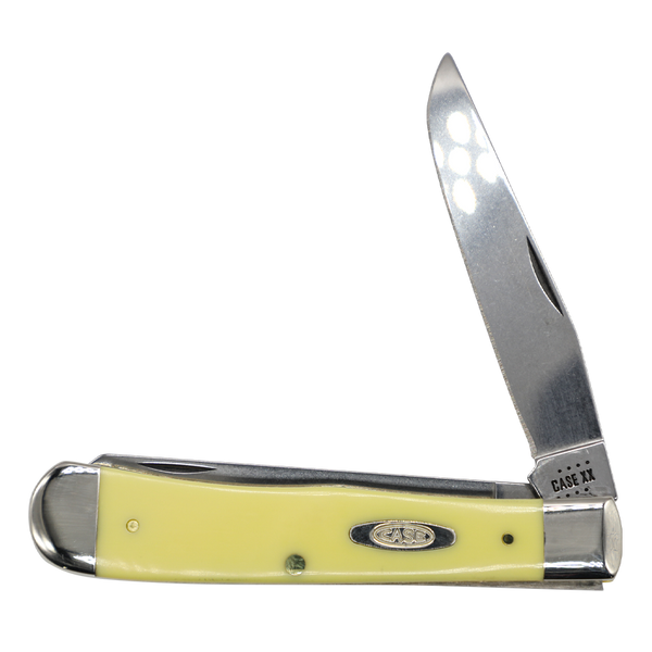Case Knives | 00161 | Yellow Synthetic CS Trapper
