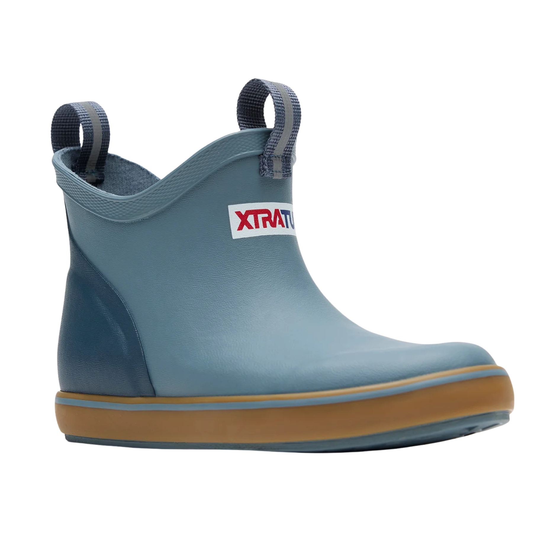 XtraTuf | Big Kids Ankle Deck Boot | Stormy Blue