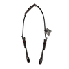 Wildfire Saddlery | Headstall Single Ear 5/8" Rosewood Spider Stamp