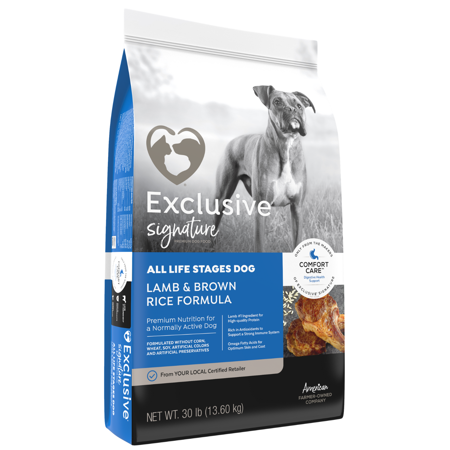 Exclusive Signature | All Life Stages Dog Food | Lamb & Brown Rice