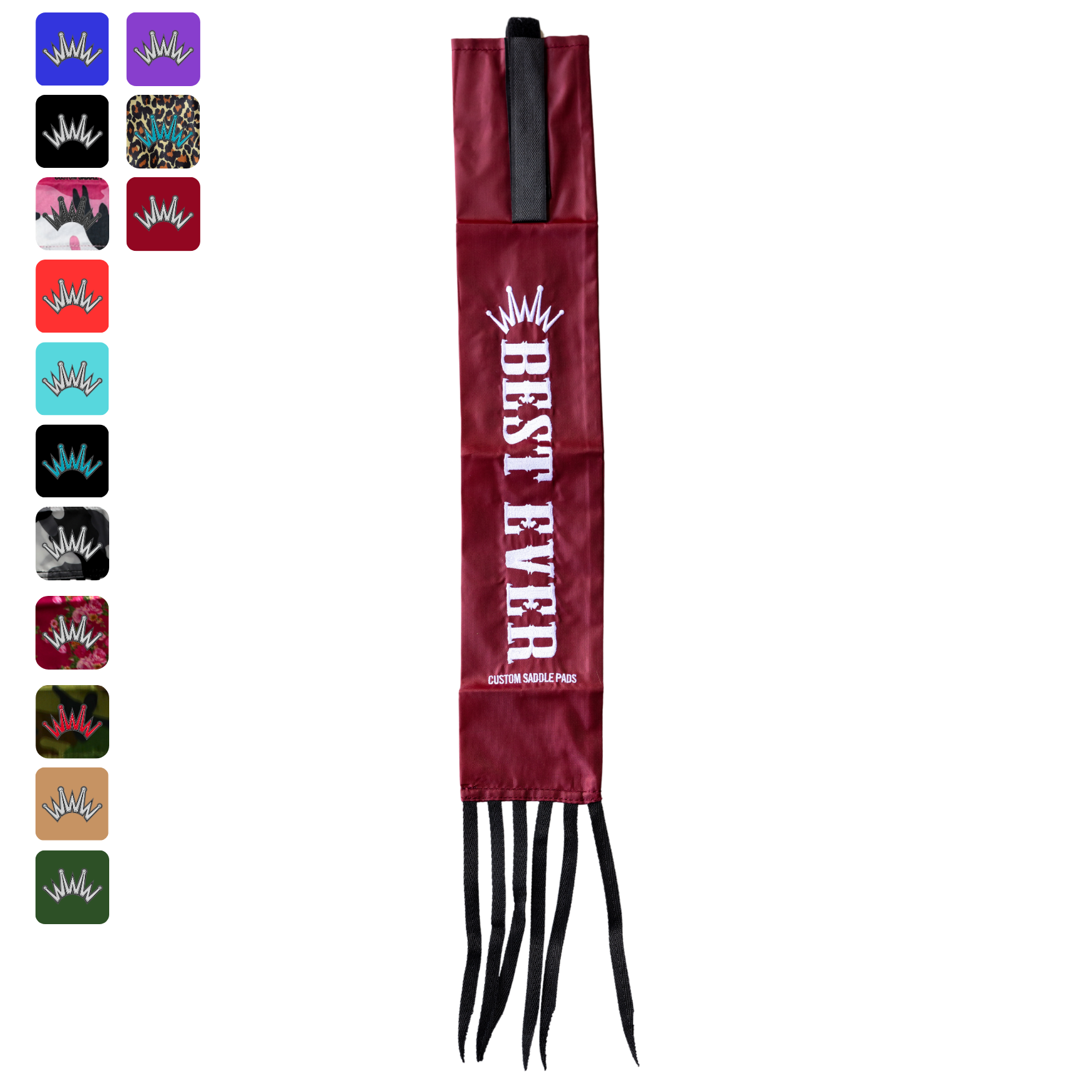 Best Ever Pads | Velcro Tail Bags