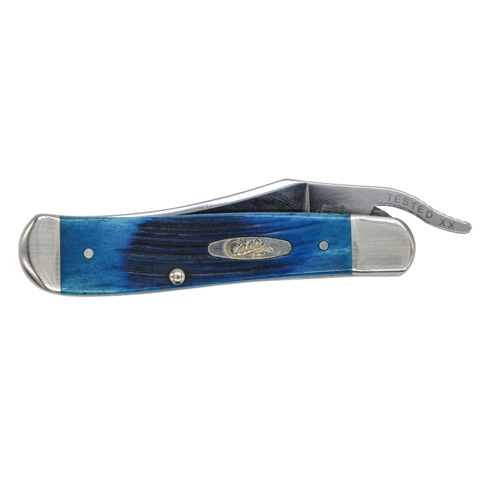 Case Knives | 25132 | Peach Seed Jig Mahogany Bone CS Medium Stockman