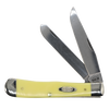 Case Knives | 00161 | Yellow Synthetic CS Trapper