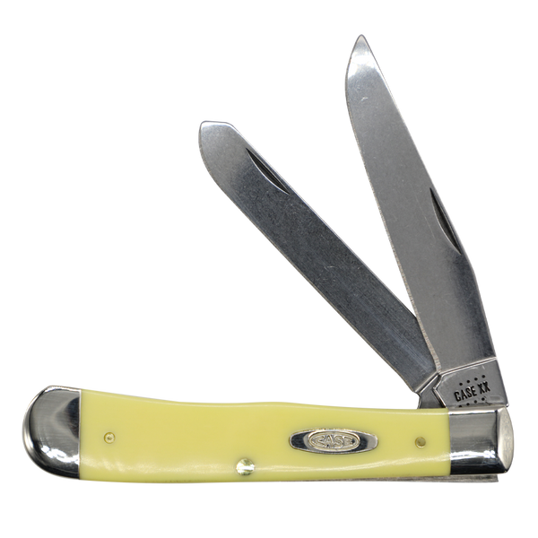 Case Knives | 00161 | Yellow Synthetic CS Trapper