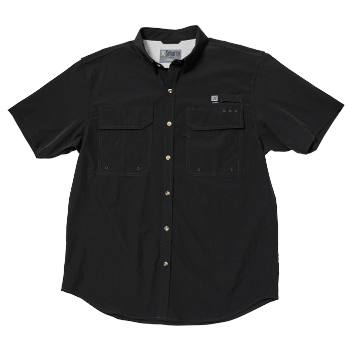 Smarty Rodeo | Cool Wear Button Up | Men's Short Sleeve