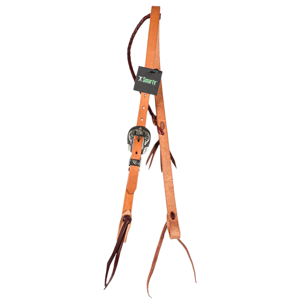 Wildfire Saddlery | 3/4" Headstall Braided Ear Harness with Cowboy Knots and Custom Buckles