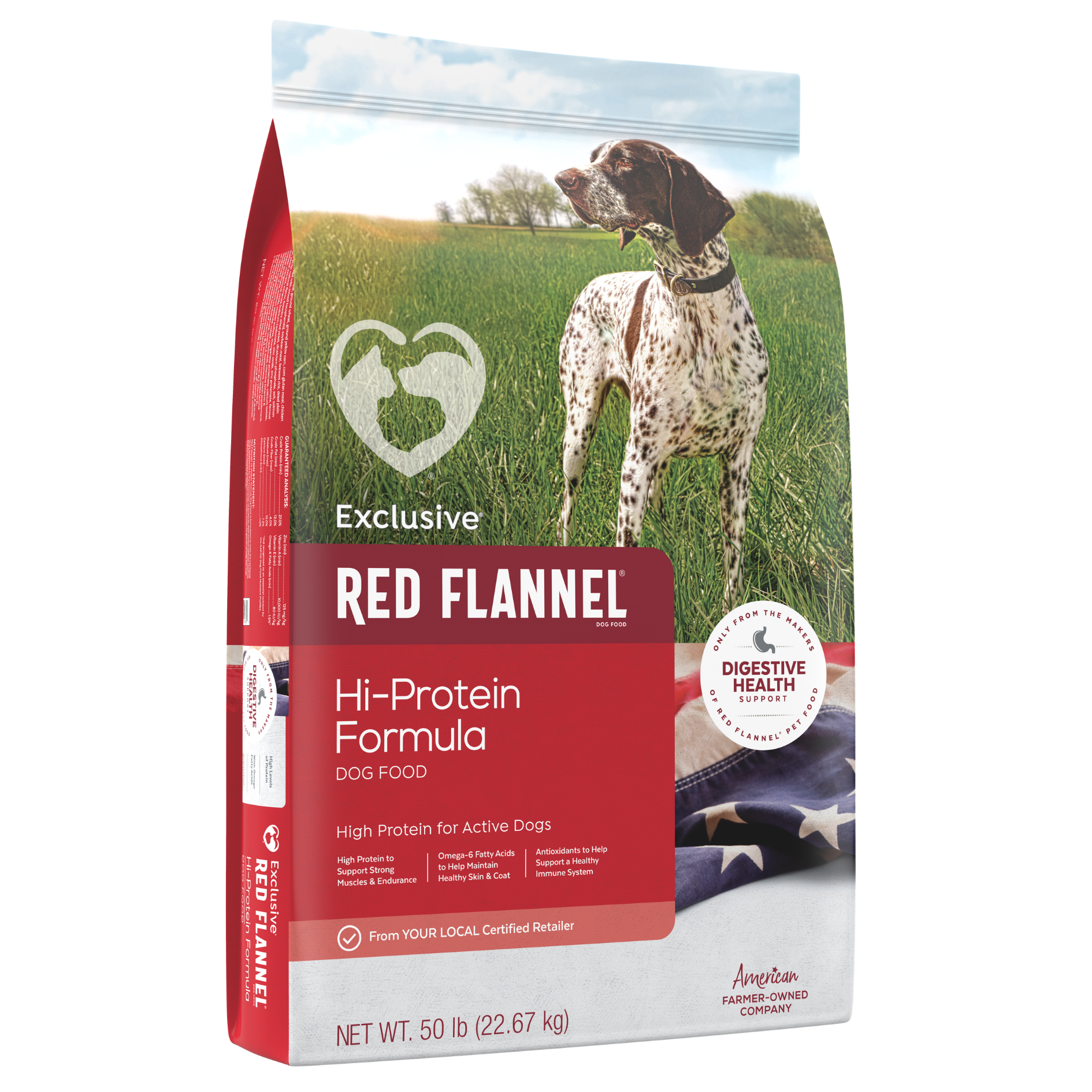 Red Flannel | Hi-Protein Formula | Dog Food