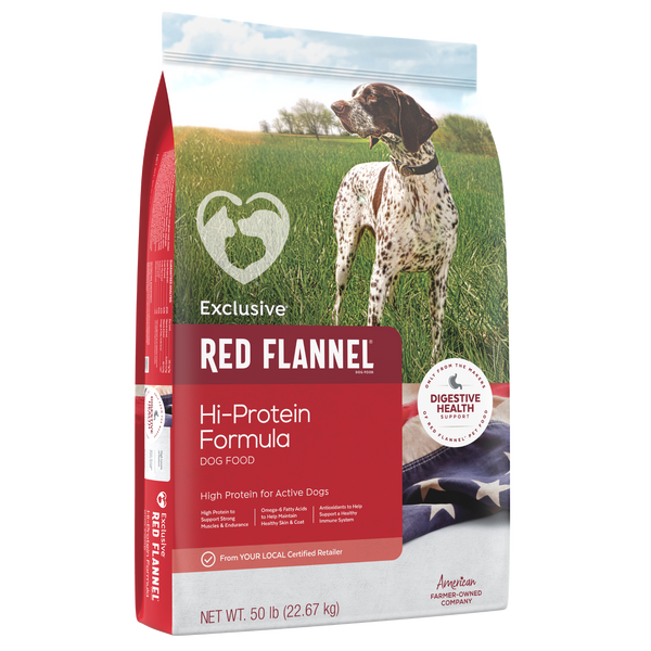 Red Flannel | Hi-Protein Formula | Dog Food