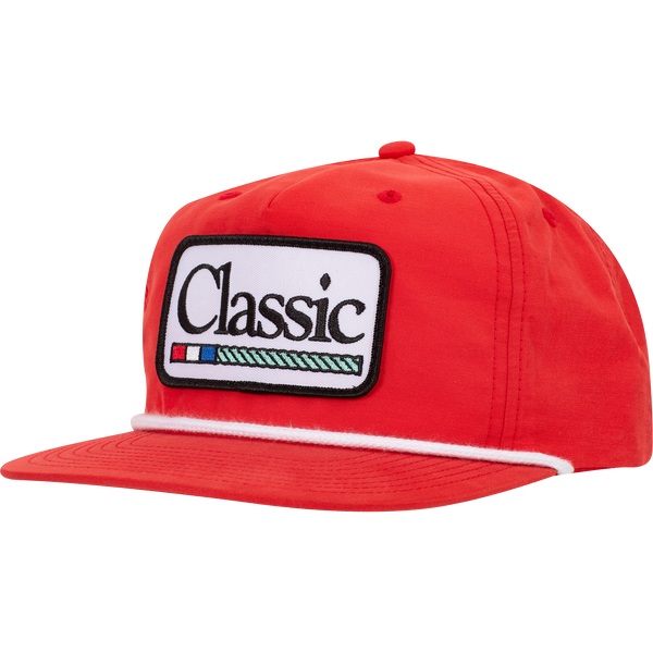 Classic Rope | Trucker Snapback Cap | Red