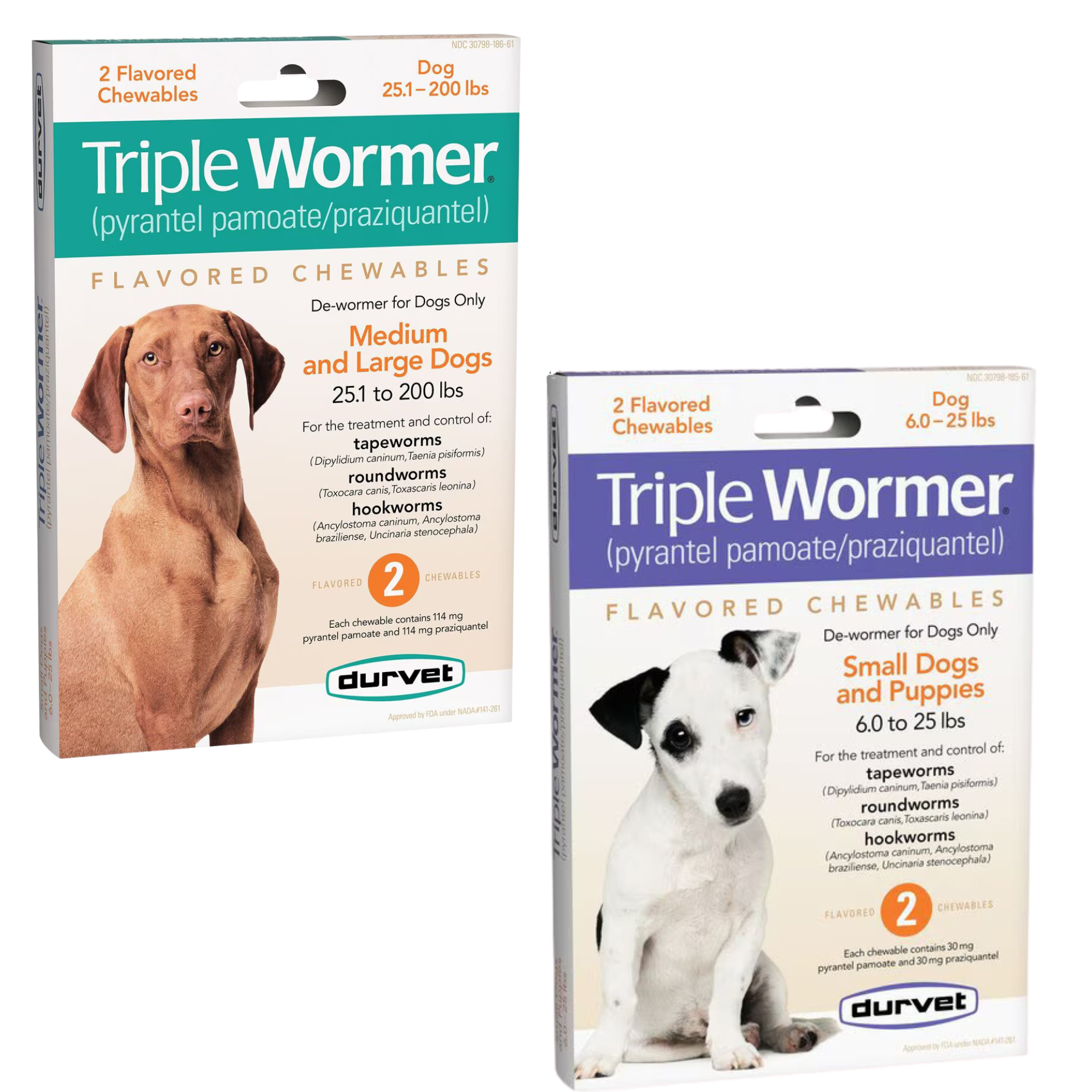Durvet | Worm X + Triple Wormer | 2 Pack