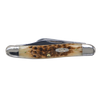 Case Knives | 00128 | Peach Seed Jig Amber Bone Stockman