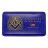 Case Knives | 01058 | Masonic Gift Tin Standard Jig Blue Bone Trapper