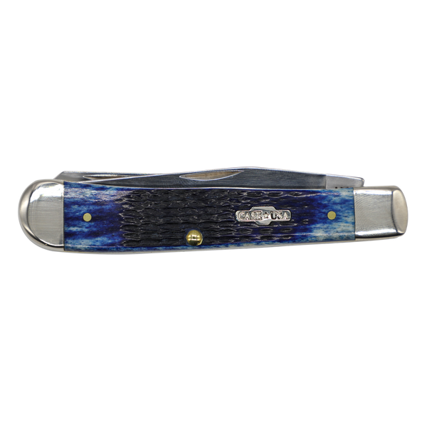 Case Knives | 02800 | Rogers Corn Cob Jig Blue Bone Trapper