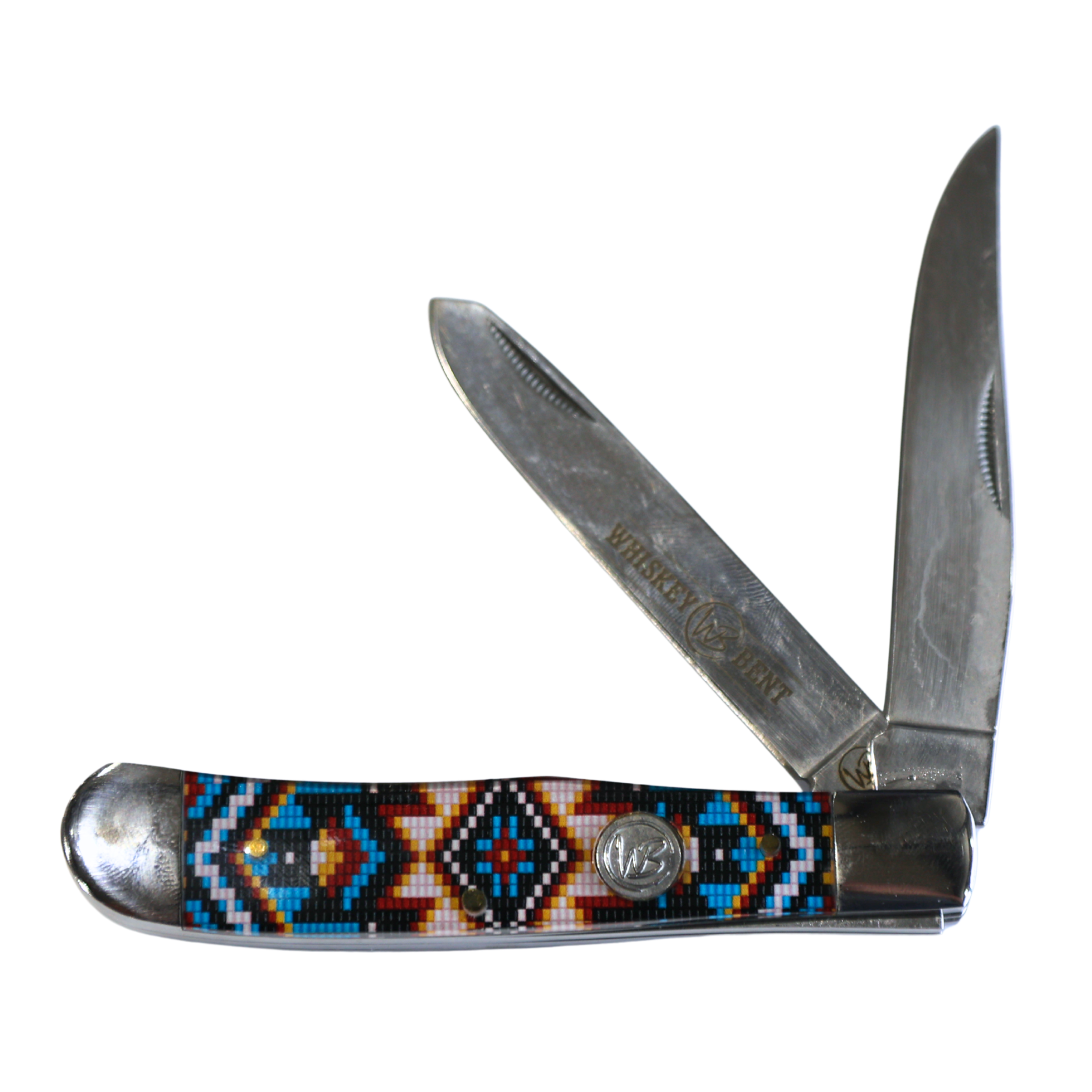 Rusted Nail Knives | Southwest Sand | Acrylic Trapper