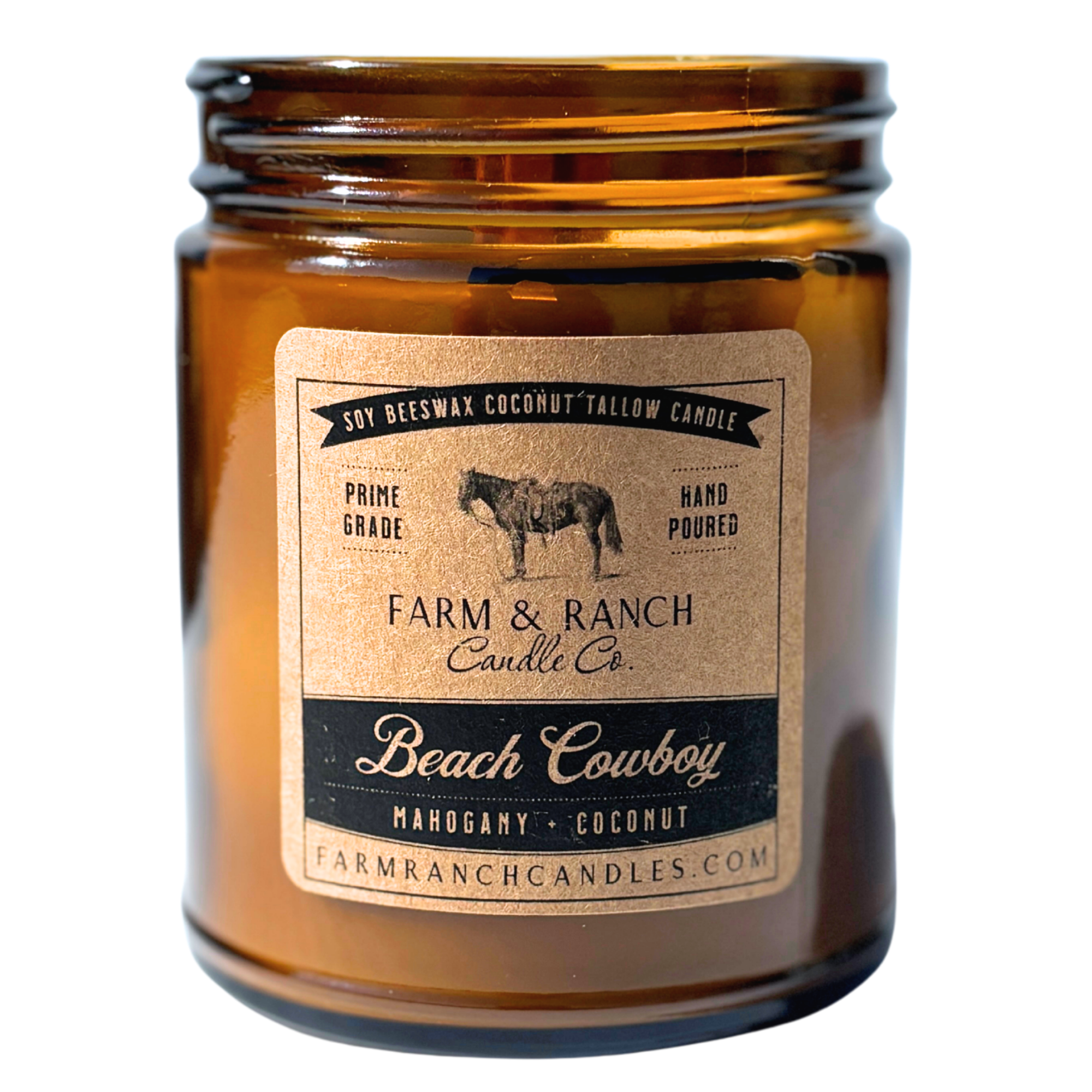 Farm & Ranch Candle Co. | Beach Cowboy | 7 oz
