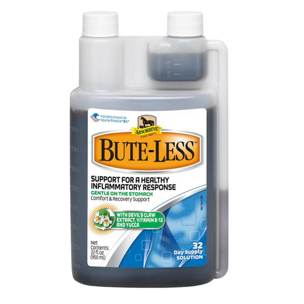 Absorbine | Bute-Less Comfort & Recovery Horse Supplement | Solution