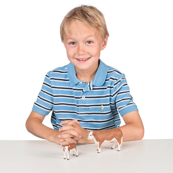Big Country Toys | Hereford Cow & Calf