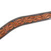 Martin Saddlery | 2" Breastcollar | Floral Tooled Dyed Edge