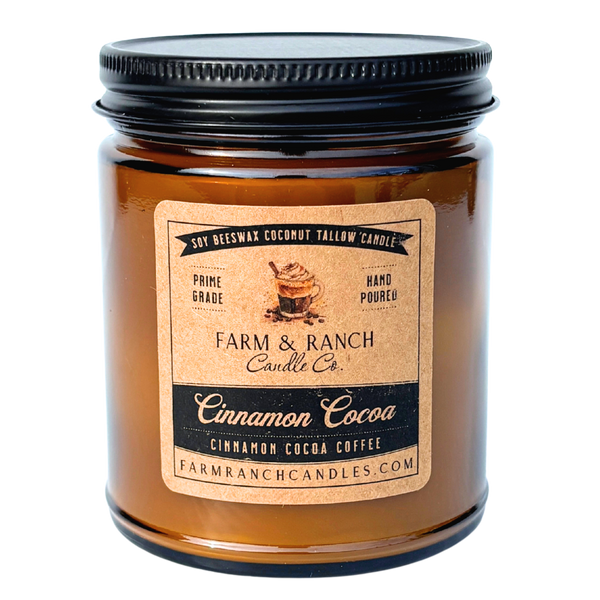Farm & Ranch Candle Co. | Cinnamon Cocoa Coffee | 7 oz