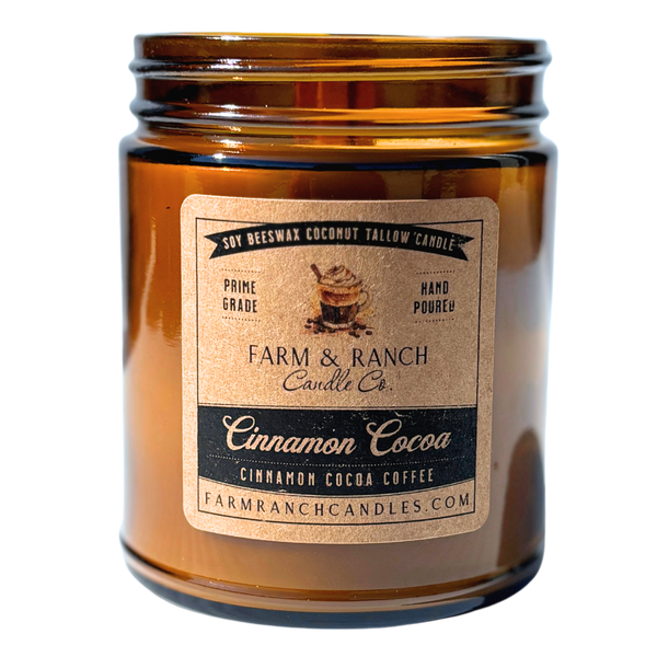 Farm & Ranch Candle Co. | Cinnamon Cocoa Coffee | 7 oz