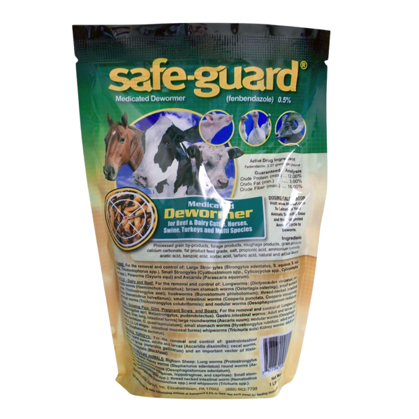 Safe-Guard | Dewormer Pellets | 1lb