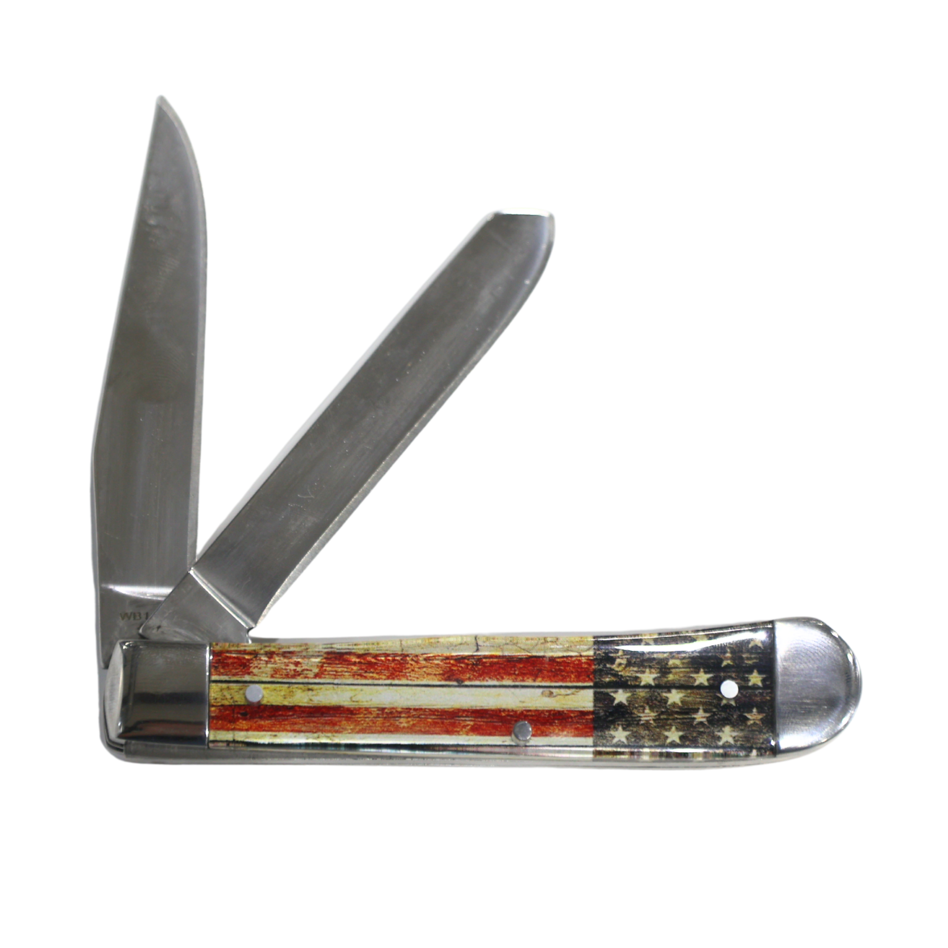 Rusted Nail Knives | Patriot | Acrylic Trapper