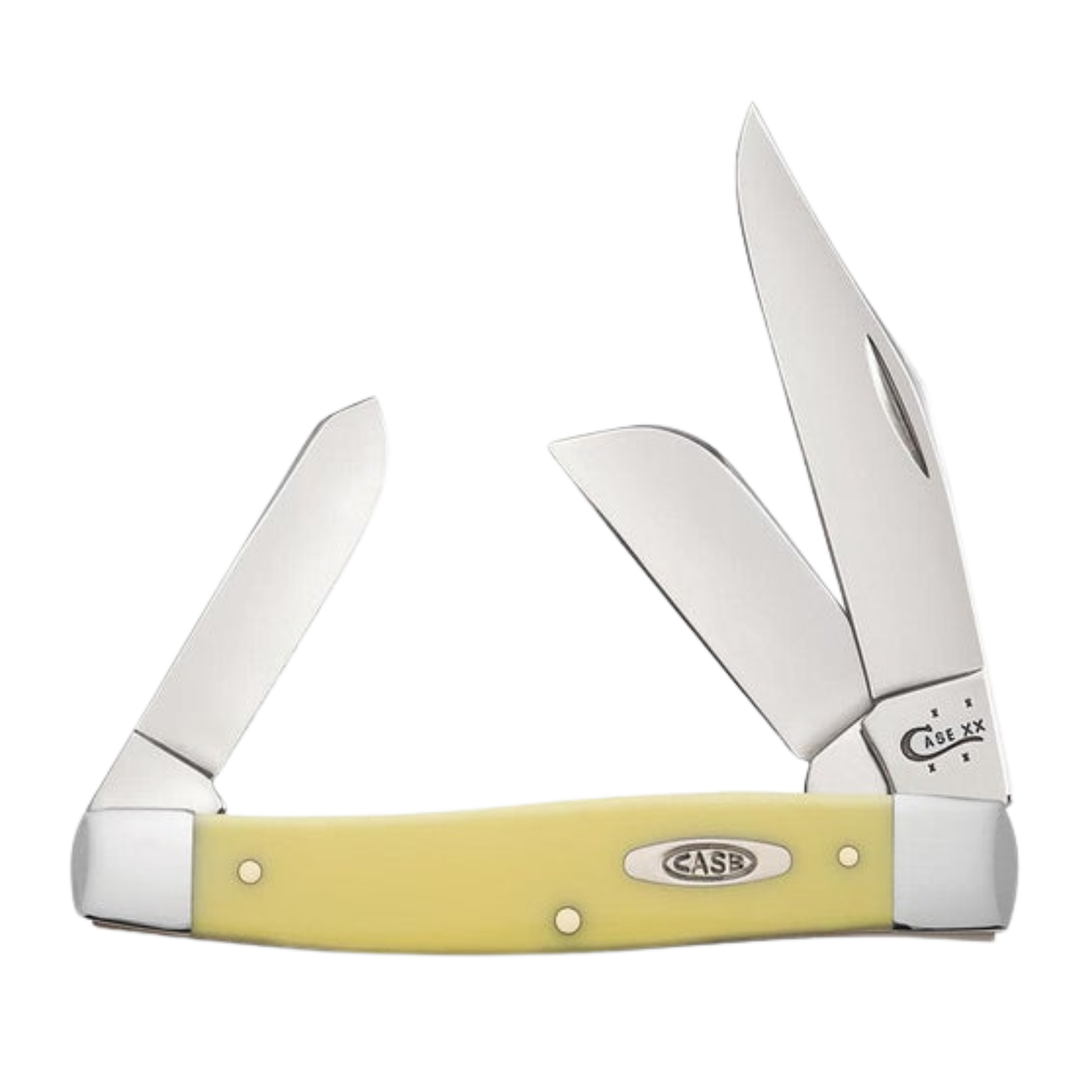 Case Knives | 00203 | Yellow Synthetic CS Large Stockman