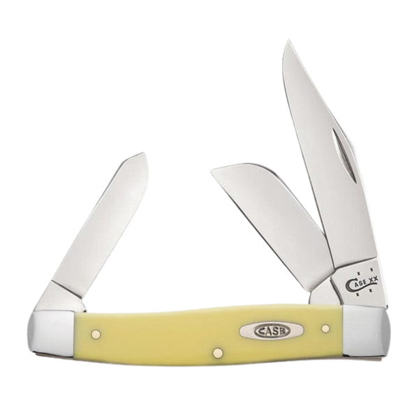 Case Knives | 00203 | Yellow Synthetic CS Large Stockman