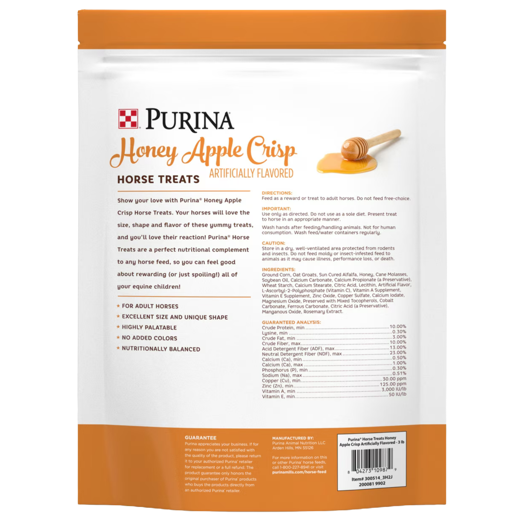 Purina | Honey Applecrisp Horse Treats