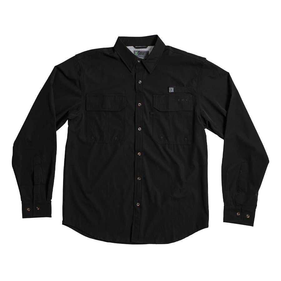 Smarty Rodeo | Cool Wear Button Up | Men's Long Sleeve
