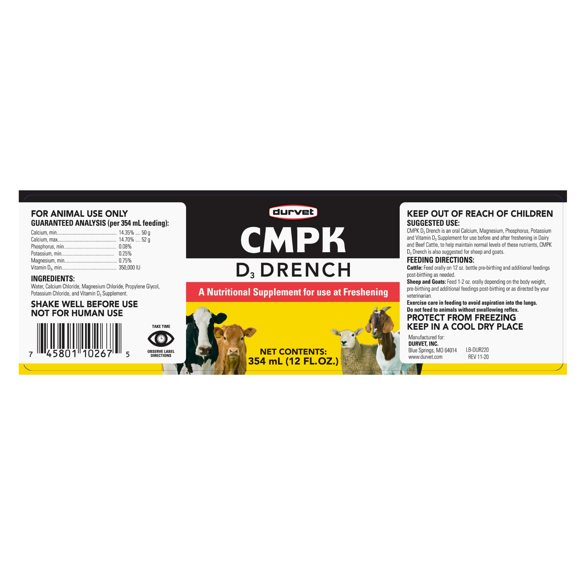 Durvet | CMPK D3 Drench