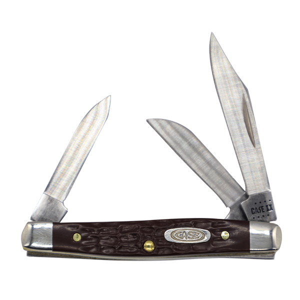 Case Knives | Brown Synthetic Small Stockman | 00081